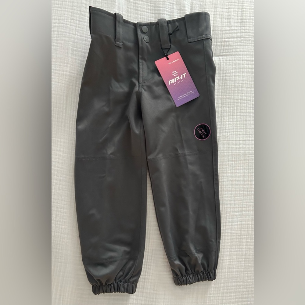 Rip-it girls softball pants.  Size Medium.  NWT